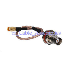 Superbat MCX female to BNC Jack pigtail cable RG316 for Ericsson W37/W40