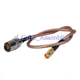 Superbat ANTENNA CABLE IEC DVB-T TV PAL female to MCX jack RG316 cable jumper pigtail