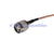 Superbat RP-TNC plug male to RP-SMA Jack female bulkhead pigtail cable RG316 for wireless