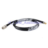 Superbat SMA plug male to RP-TNC plug female pin pigtail cable KSR400 1M for Wireless