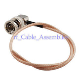 Superbat RF coaxial pigtail cable RG179 BNC male Right angle cable 20cm 75ohm Wireless