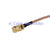 Superbat 90 Deg SMB plug male to SMB plug right angle pigtail cable RG316 1M for GPS/GSM