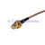 Superbat BNC Plug male right angle to SMA Jack female Bulkhead pigtail Cable RG316