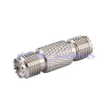 10 stücke Koax-adapter Mini-UHF Weibliche Jack zu Weibliche Barrel RF Adapter Stecker 