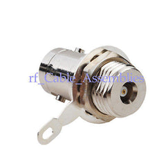 10X BNC Jack female to MCX Jack female Straight with nut RF Connector Adapter