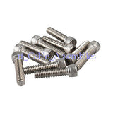25X Stainless Steel Hexagon Socket Head Cap Screws #1/4-20*3/8 durable NEW