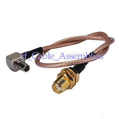 Superbat SMA Jack to TS9 plug pigtail cable RG316/RG174 15cm