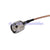 Superbat TNC plug male to MC-Card plug right angle RA pigtail cable for Option Wireless