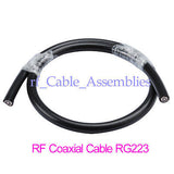 Superbat 10FT RF cable RG Series MIL-C-17 Coaxial Cable RG223/U-60-11 RG-233/u 50ohm NEW