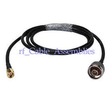 Superbat N-Type male plug to SMA male pigtail coax cable KSR195 30cm for wireless