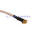 Superbat UHF PL-259 Male Plug to MMCX male RA Pigtail cable for wire cable RG174/RG316