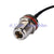 Superbat N-Type female bulkhead to MCX male plug right angle RF pigtail cable RG174 WIFI
