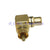 10pcs Gold Plated 90 Deg RCA male to RCA female right angle CCTV TV RF adapter