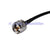 Superbat WLAN UHF PL-259 male plug to BNC male pigtail COAX cable KSR195 1M for Wireless