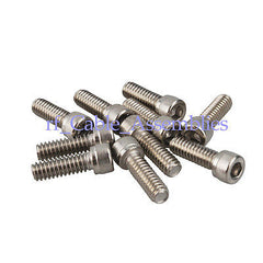 25X NEW Stainless steel hexagonal socket head cap screw 1/4-20x3/4