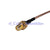 Superbat SMA Jack to MMCX plug straight RF  pigtail cable RG316