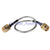 Superbat RP-SMA male Jack to RP SMA plug female Semi-Flexible cable RG405 0.086  pigtail