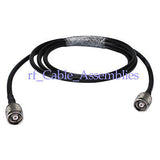 Superbat RP TNC male Jack pin to RP TNC male Jack pigtail coax cable RG58 for Wireless