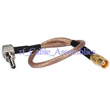 Superbat CRC9 male RA to MCX Jack straight pigtail cable