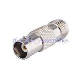 10pcs TNC Female Jack to BNC Female Jack Coax RF Adapter Connector