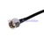 Superbat F Plug to RP SMA Jack (male pin)RF pigtail cable