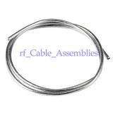 1M 3 feet semi-rigid flexible RG405 0.086  RF coaxial cable 100cm