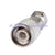 TNC male plug to F male plug center straight RF coaxial adapter connector