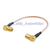 Superbat 90 Deg SMB plug male to SMB plug right angle pigtail cable RG316 1M for GPS/GSM