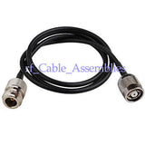 10PCS N-Type female to RP-TNC male pigtail cable RG58 0.5M for wireless WLAN