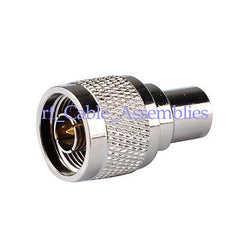 2pcs N male to FME male Plug RF coxial connector adapter