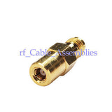 10pcs SMB female jack to SMA female jack RF coaxial adapter connector