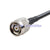 Superbat Wireless Antenna Cable N male plug to RP-TNC male plug KSR195 50cm for WLAN