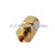 Goldplated SMA male plug to MMCX jack female RF coaxial adapter connector