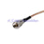 Superbat FME plug to MMCX Jack right angle  pigtail cable RG316